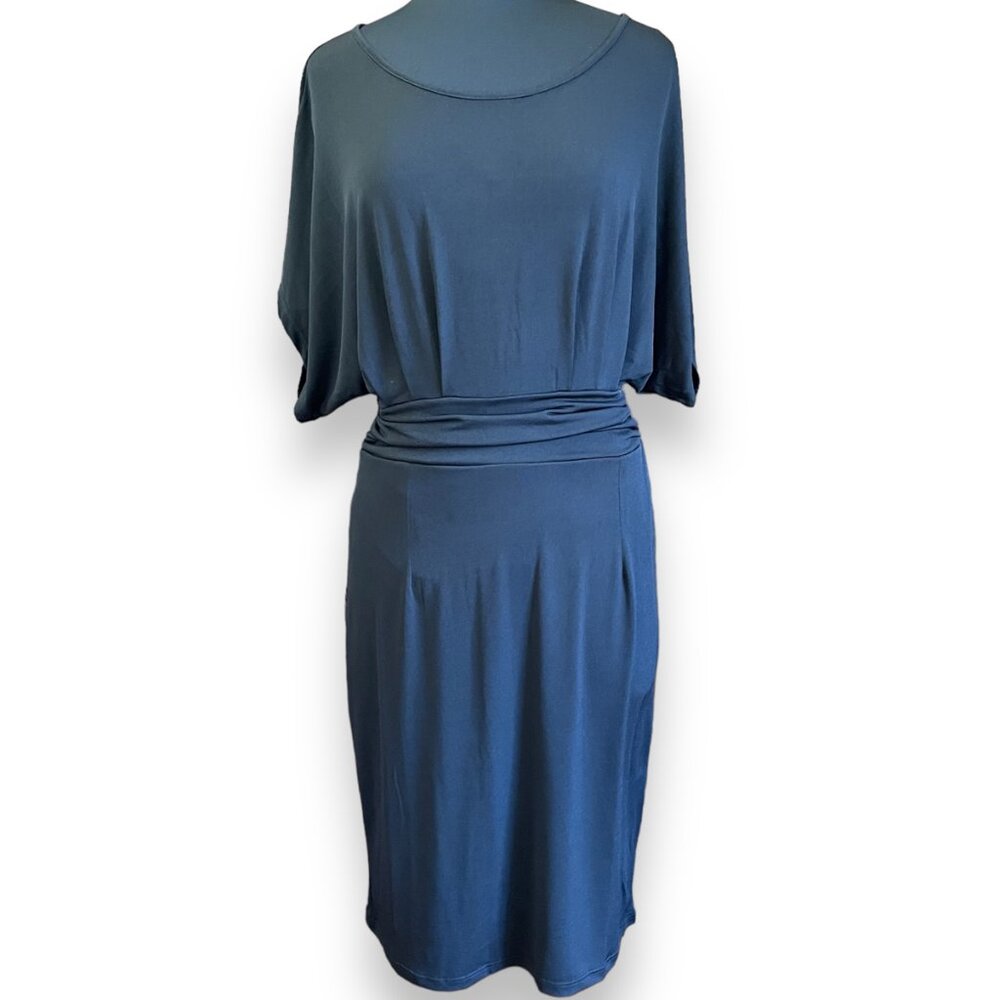 Tom’s Wear Black Midi Dress Size Large NWT